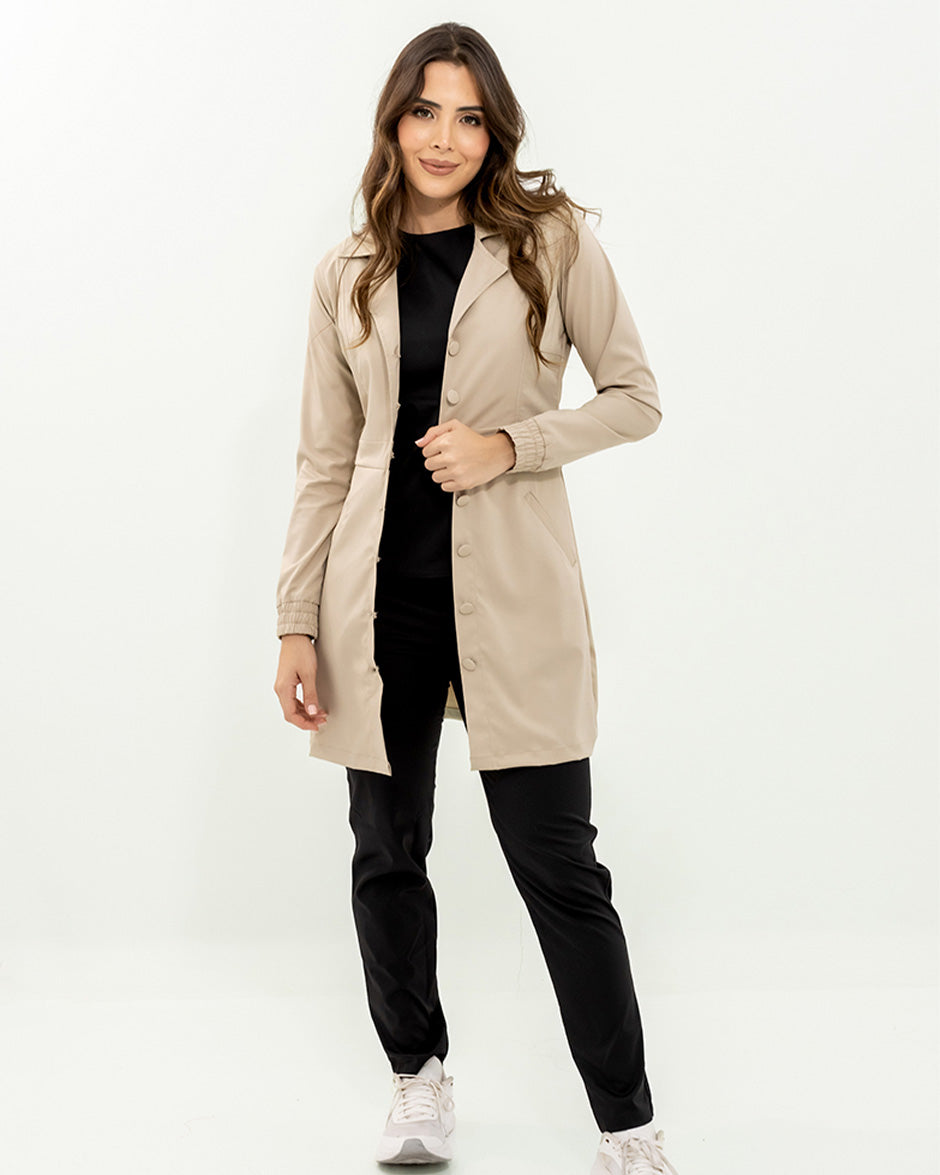 bata antifluido adhara para mujer