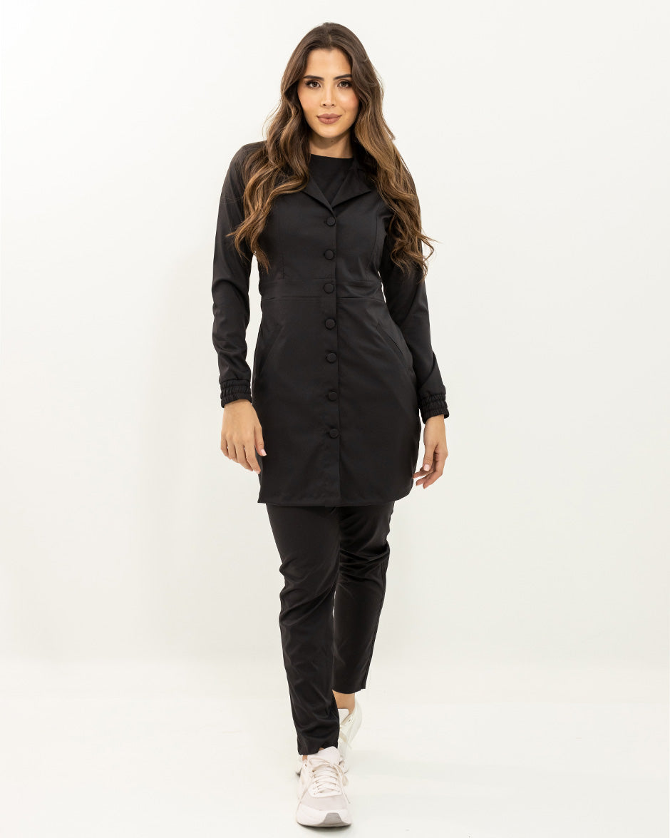 bata antifluido adhara para mujer