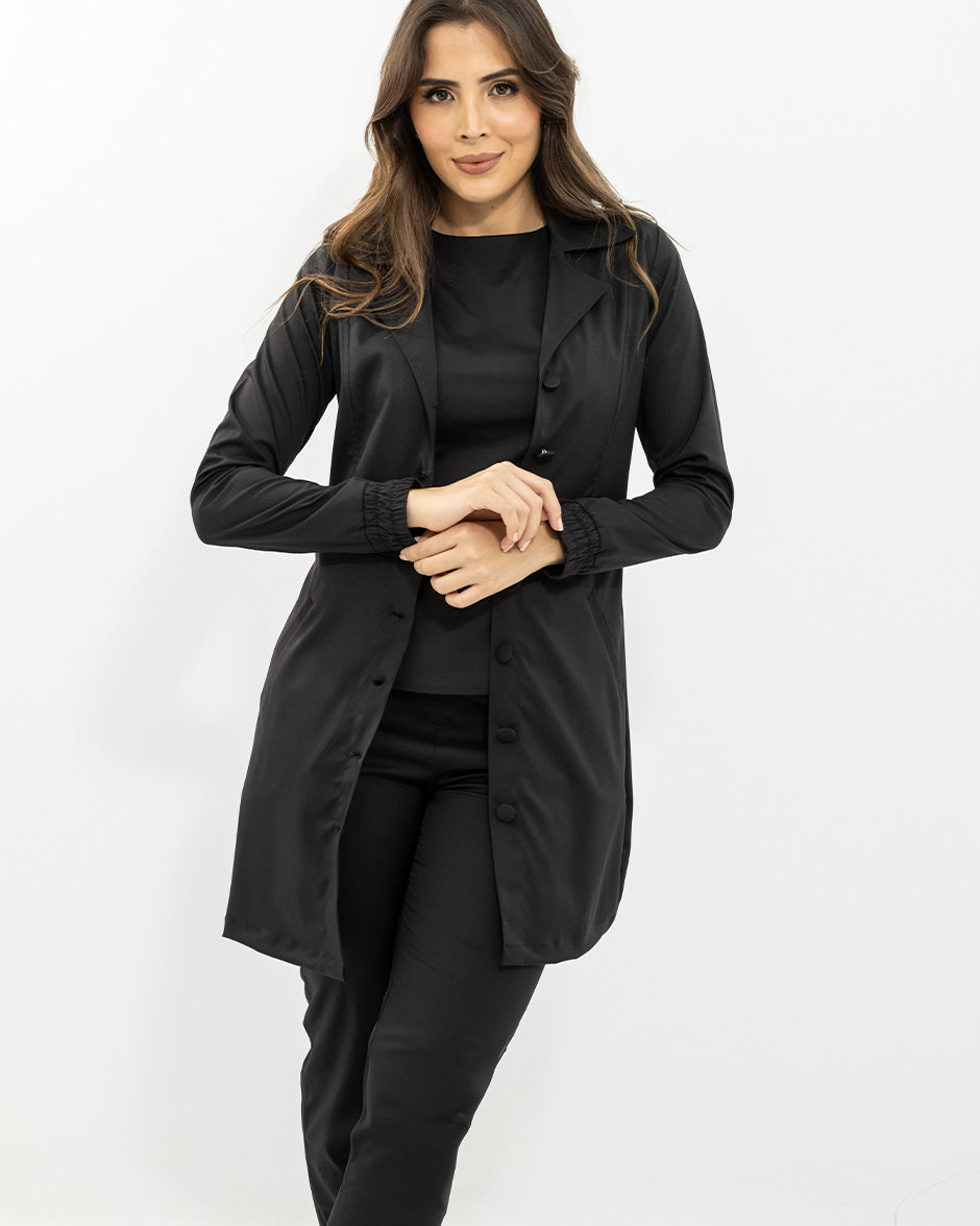 bata antifluido adhara para mujer