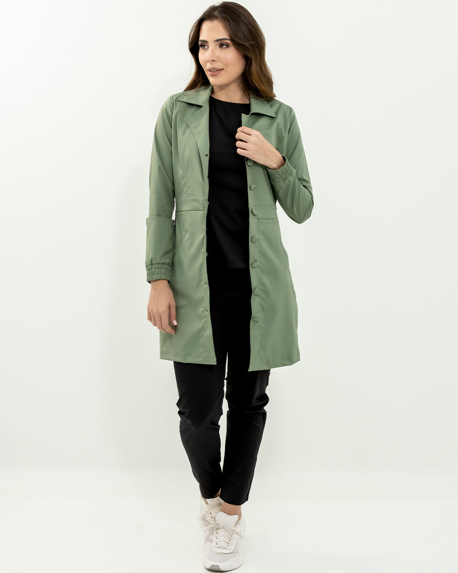 bata antifluido adhara para mujer