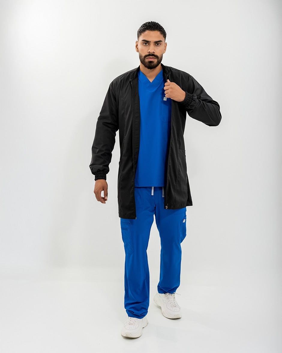 bata complementos hombre negro