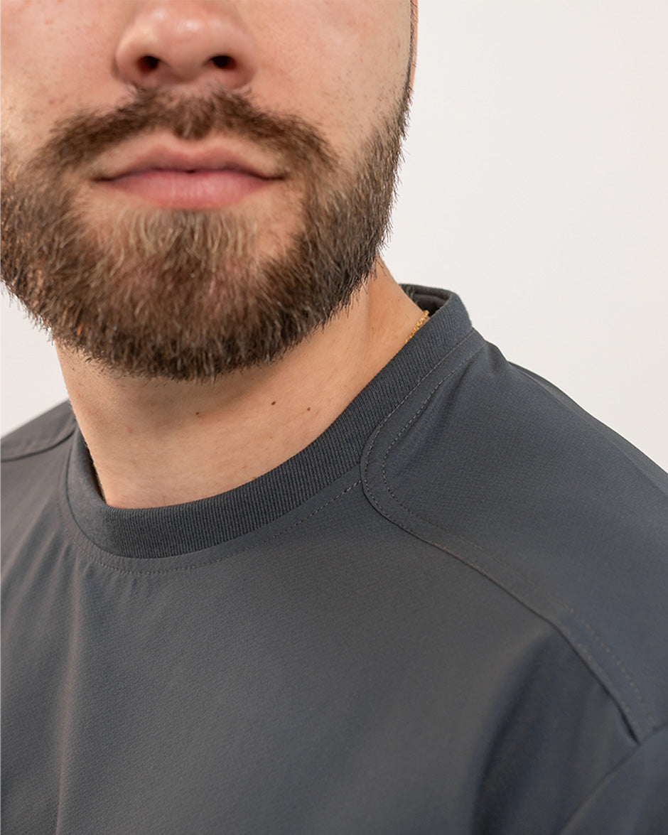 camisa geminis blue gray hombre