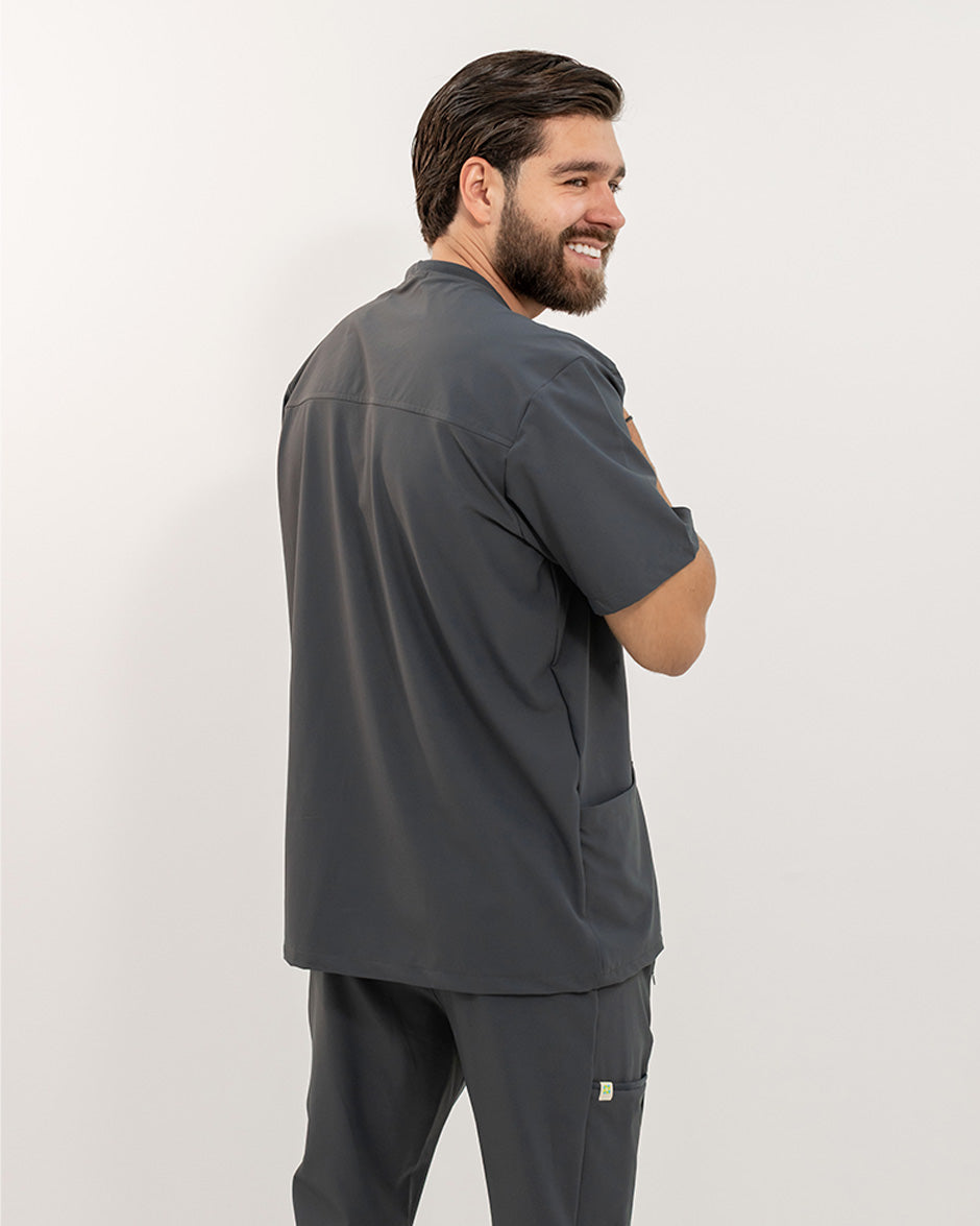 camisa geminis blue gray hombre