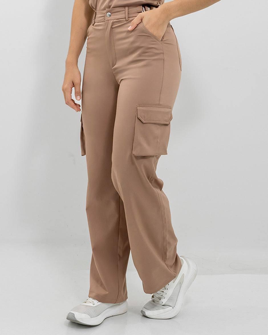 Pantalón altair mocha mousse mujer