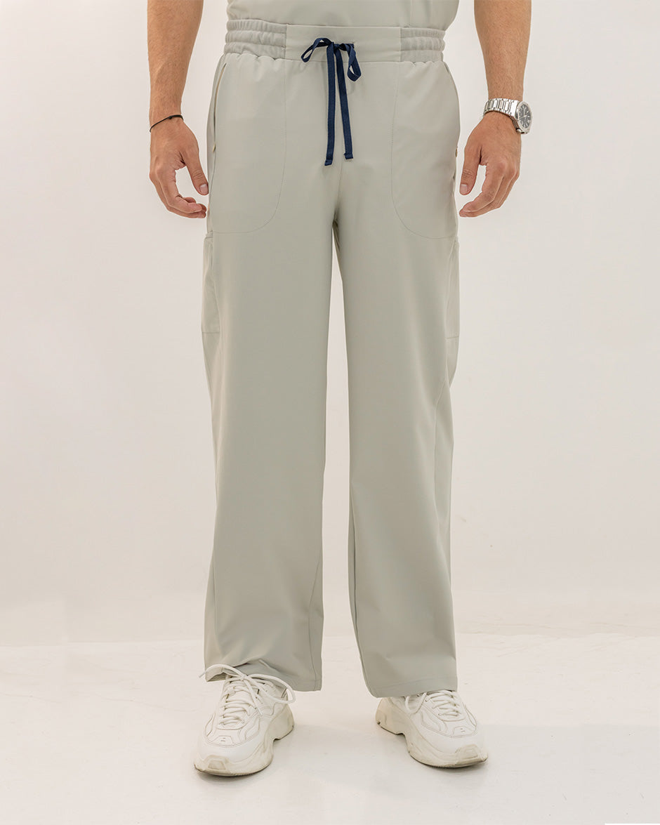 Pantalón geminis gris arena hombre