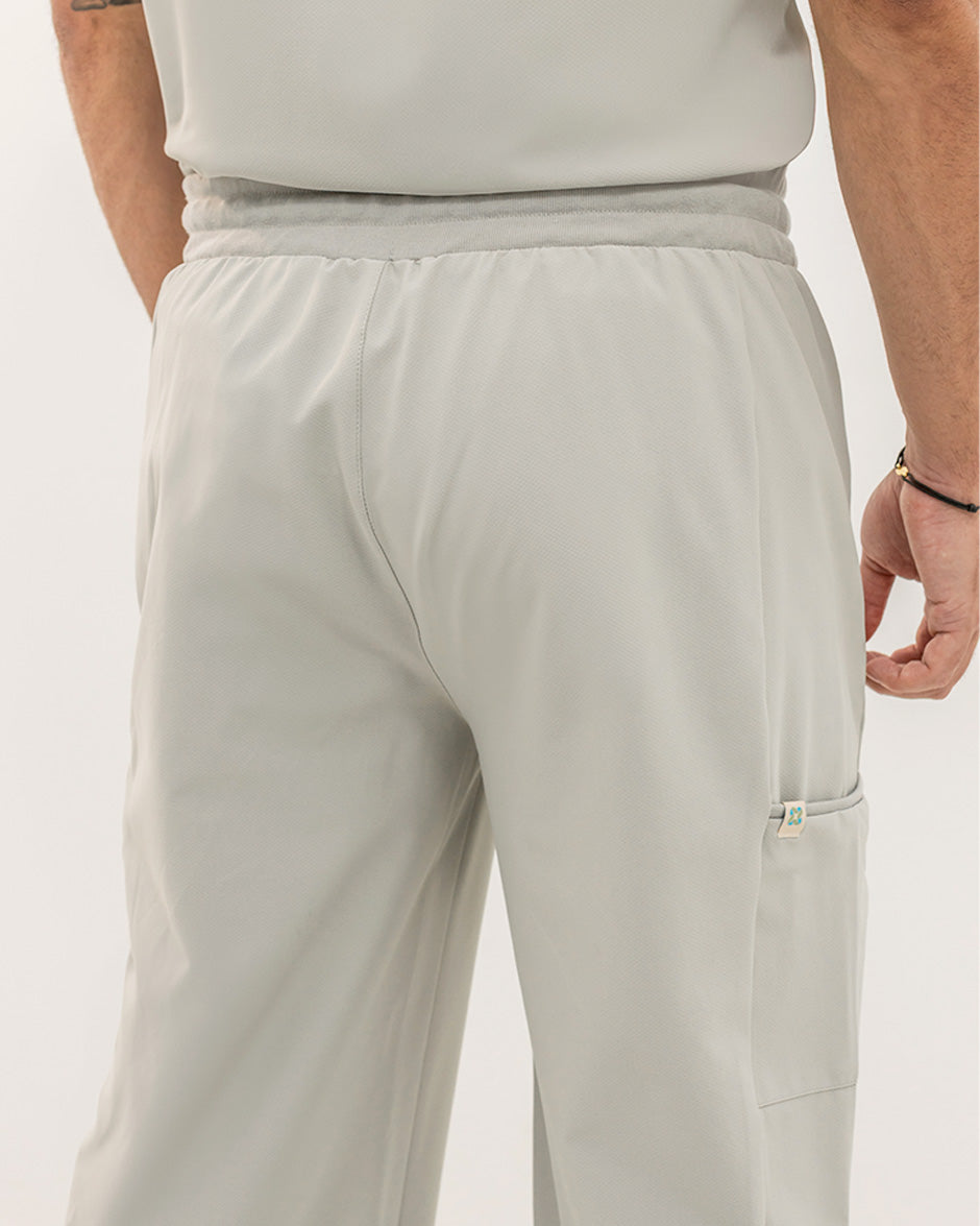 Pantalón geminis gris arena hombre