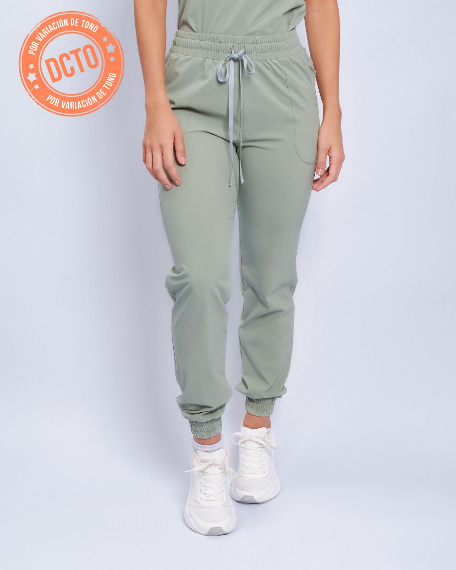 Jogger New Comet Verde Pistacho con Variación de Tono