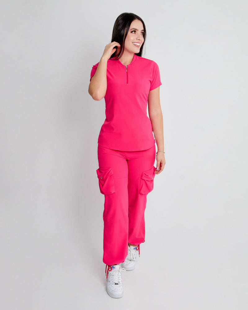 Blusa Piscis Fucsia Vibrante Claro