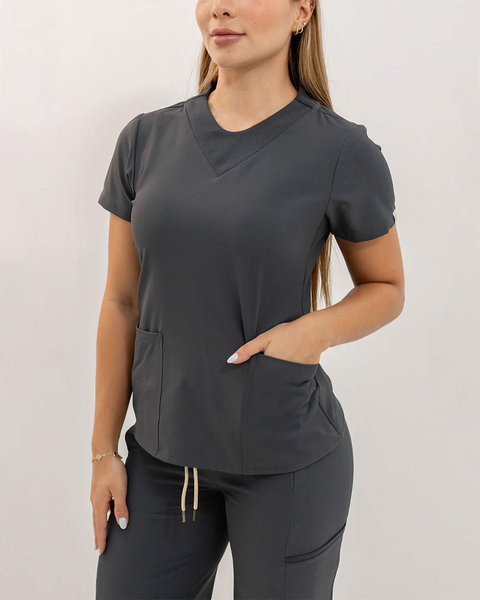 Blusa libra blue gray mujer