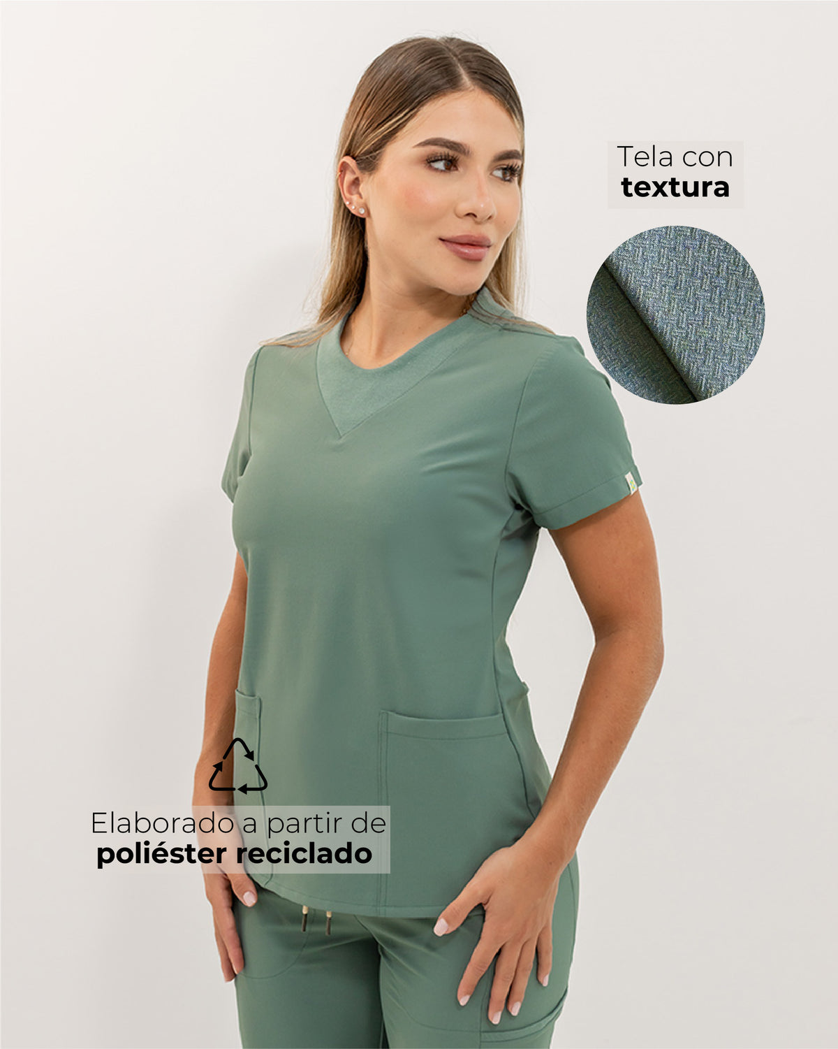 Blusa médica moderna