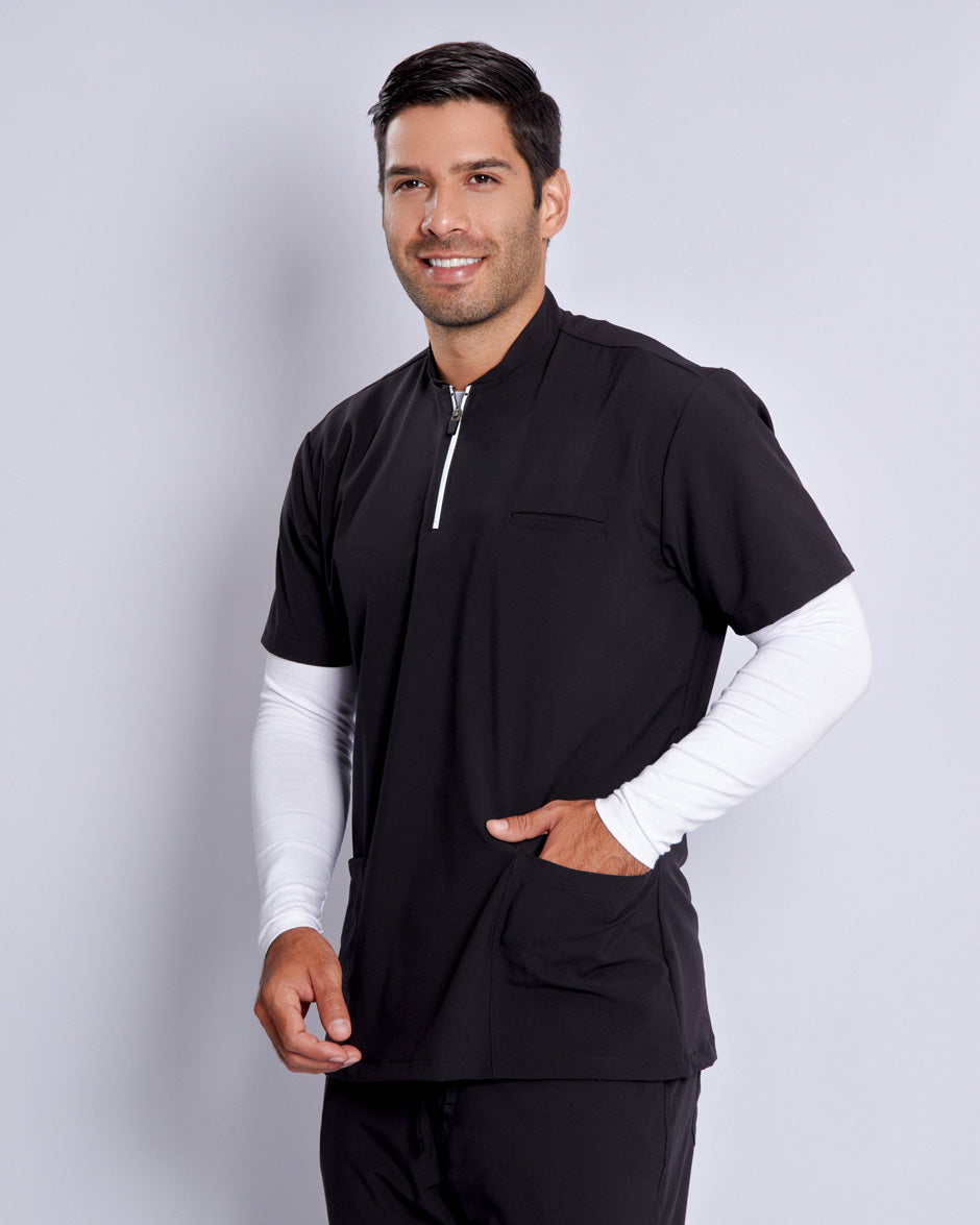 camibuzo uniforme antifluidos camibuzo astro blanco