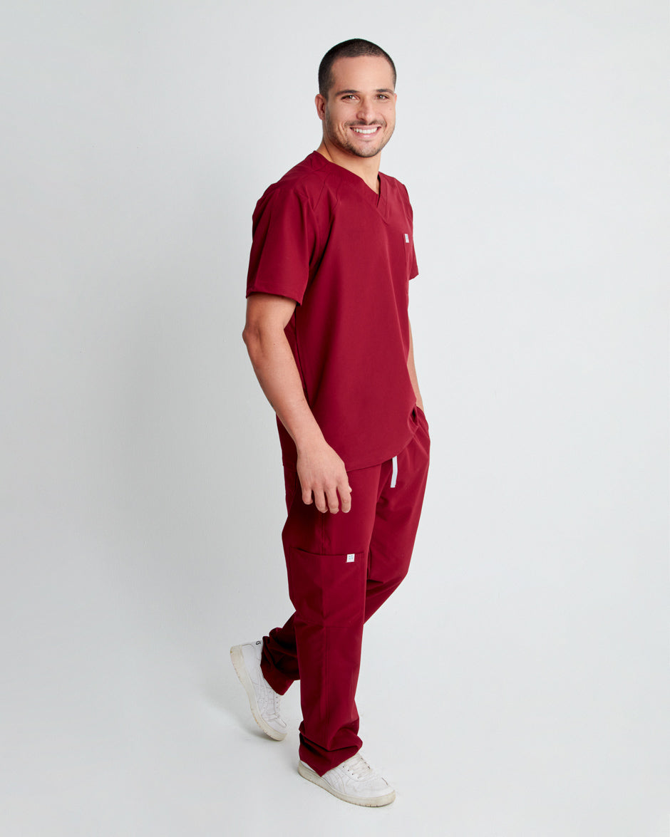 camisa scrub quirurjico pluton para hombre