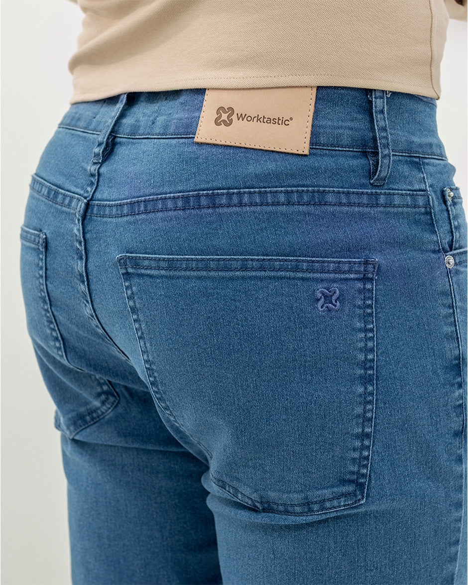 jean casual azul medio lead