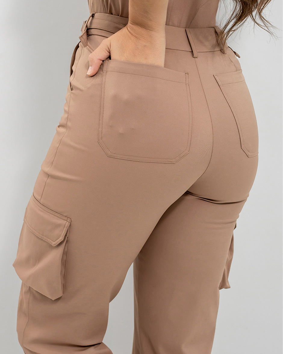 Pantalón altair mocha mousse mujer