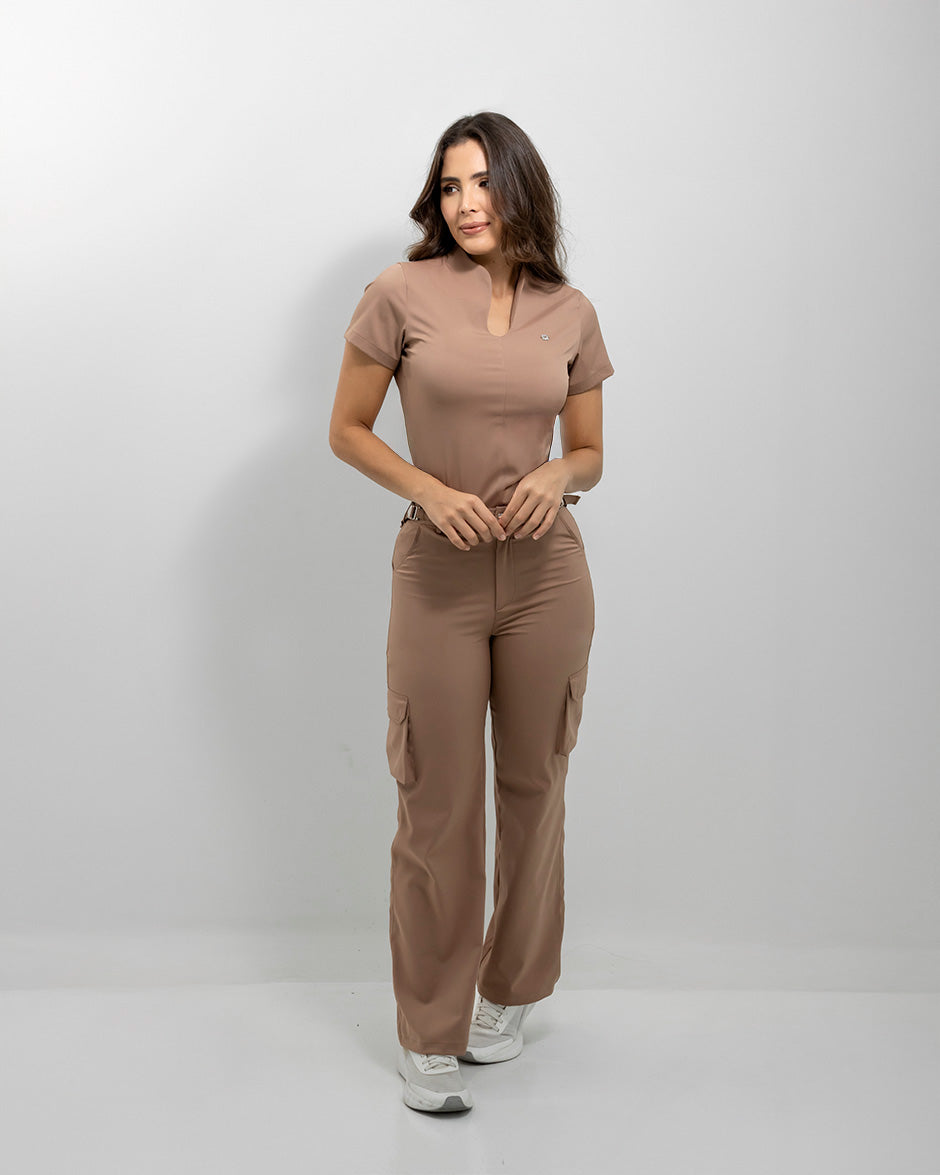 Pantalón altair mocha mousse mujer