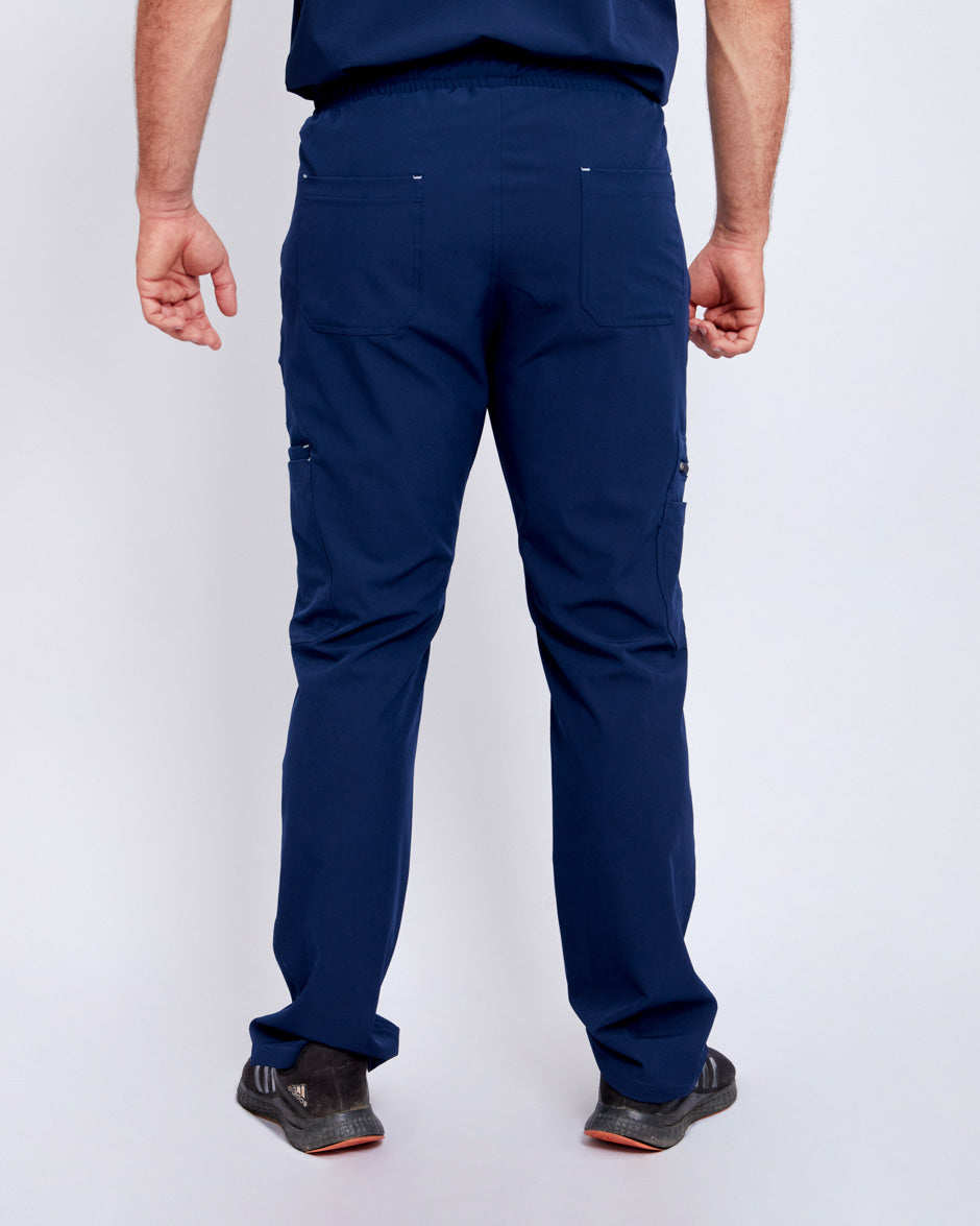 pantalon antifluidos mars azul rey bota recta