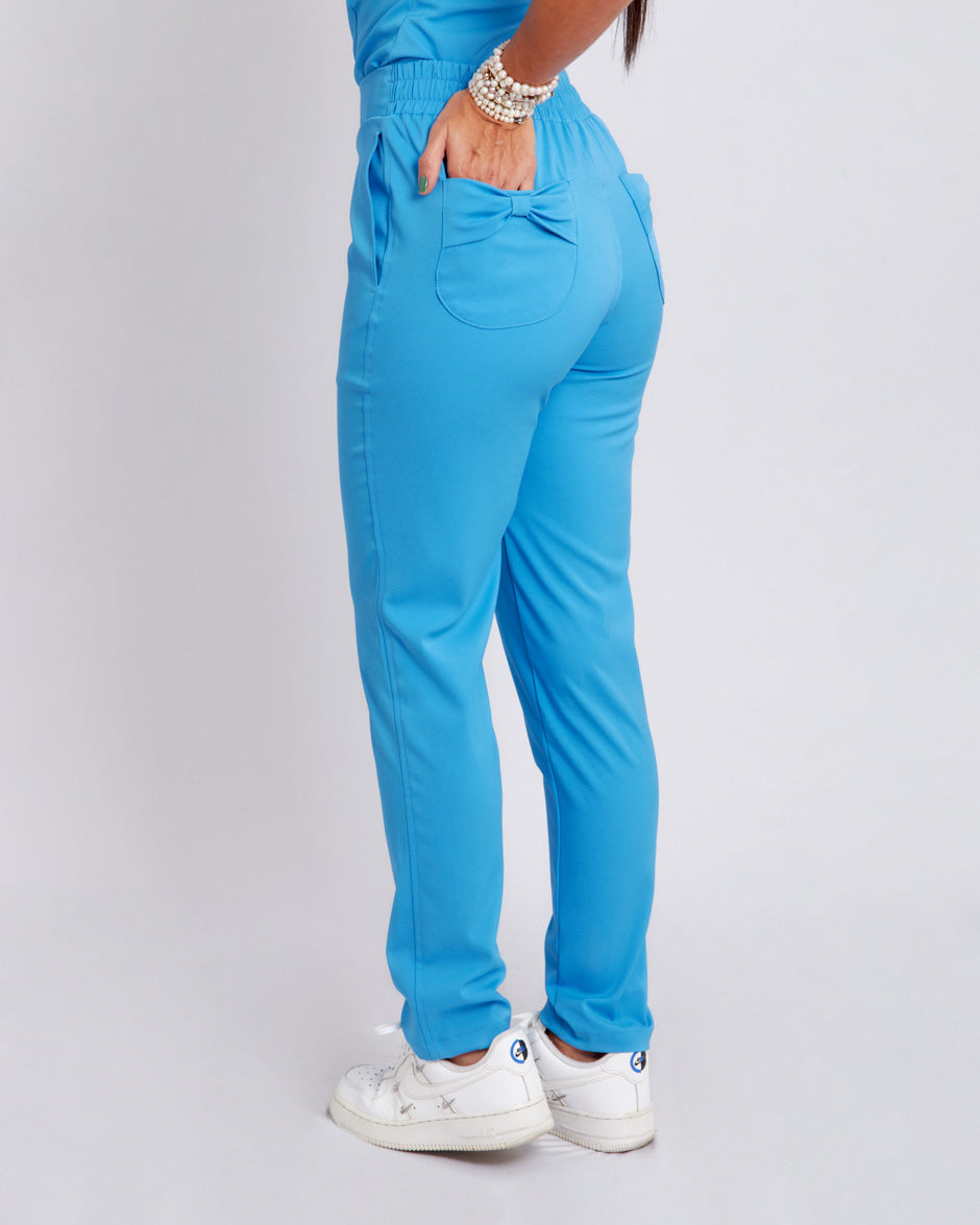 pantalon medica uniforme antifluidos orbit azul bonnie