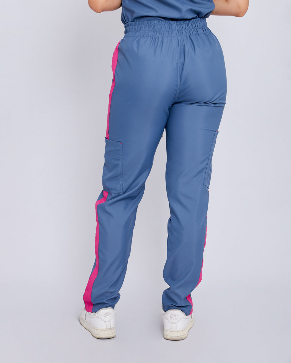 pantalon medico antifluidos mercury azul petroleo