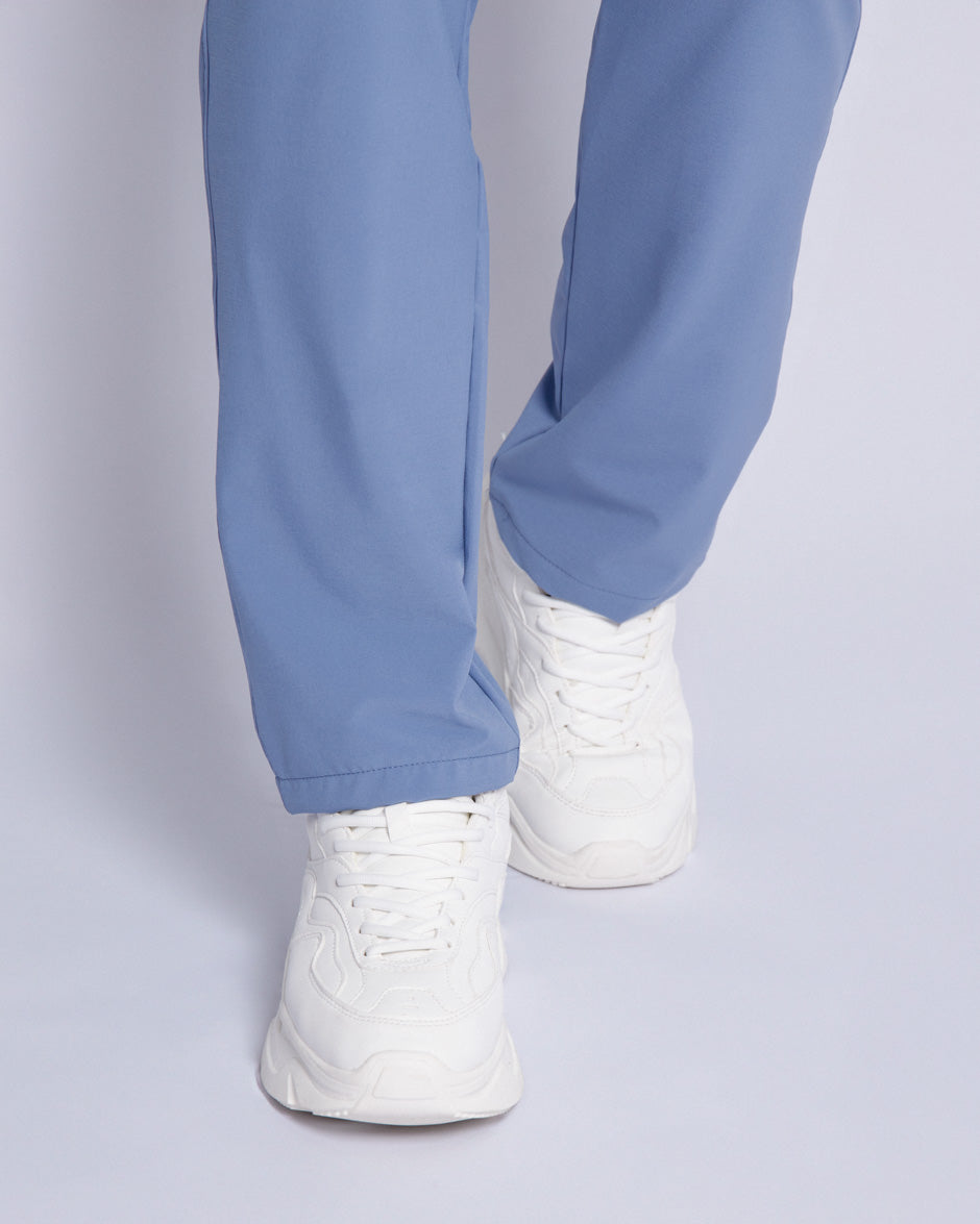 pantalon medico uniforme antifluidos leo azul estelar manga corta