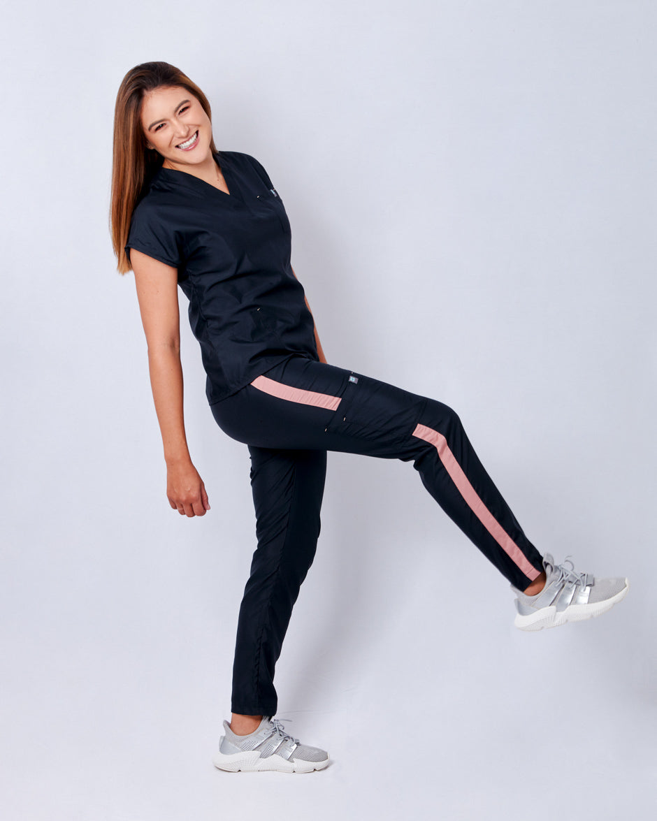 pantalon medico uniforme antifluidos mercury negro