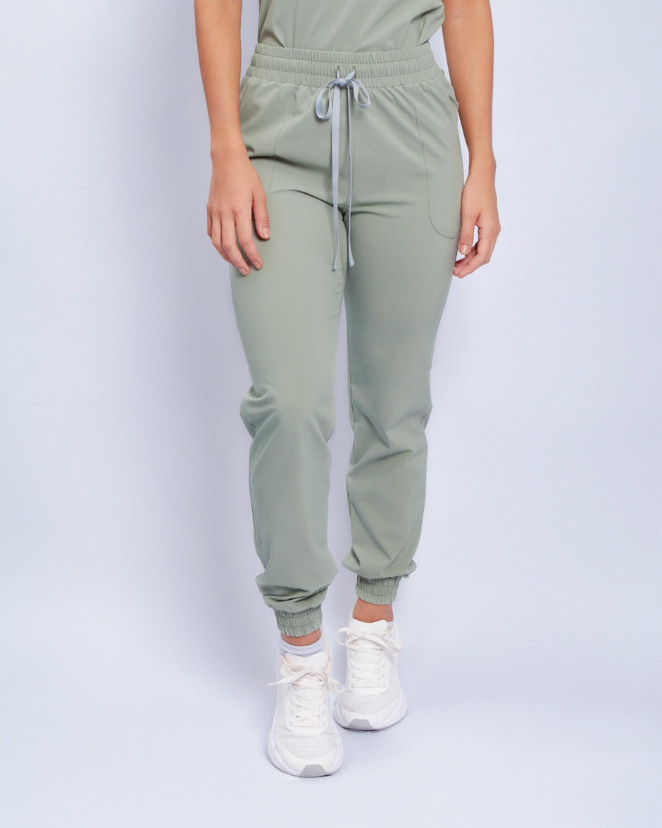 pantalon medico uniforme antifluidos new comet verde pistacho