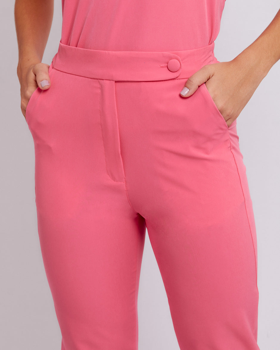 pantalon medico uniforme antifluidos sirius rosa barbie mangas redondas