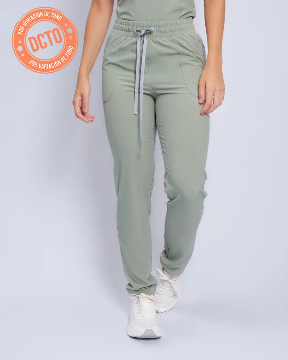 Pantalón New Solar Con Variación De Tono